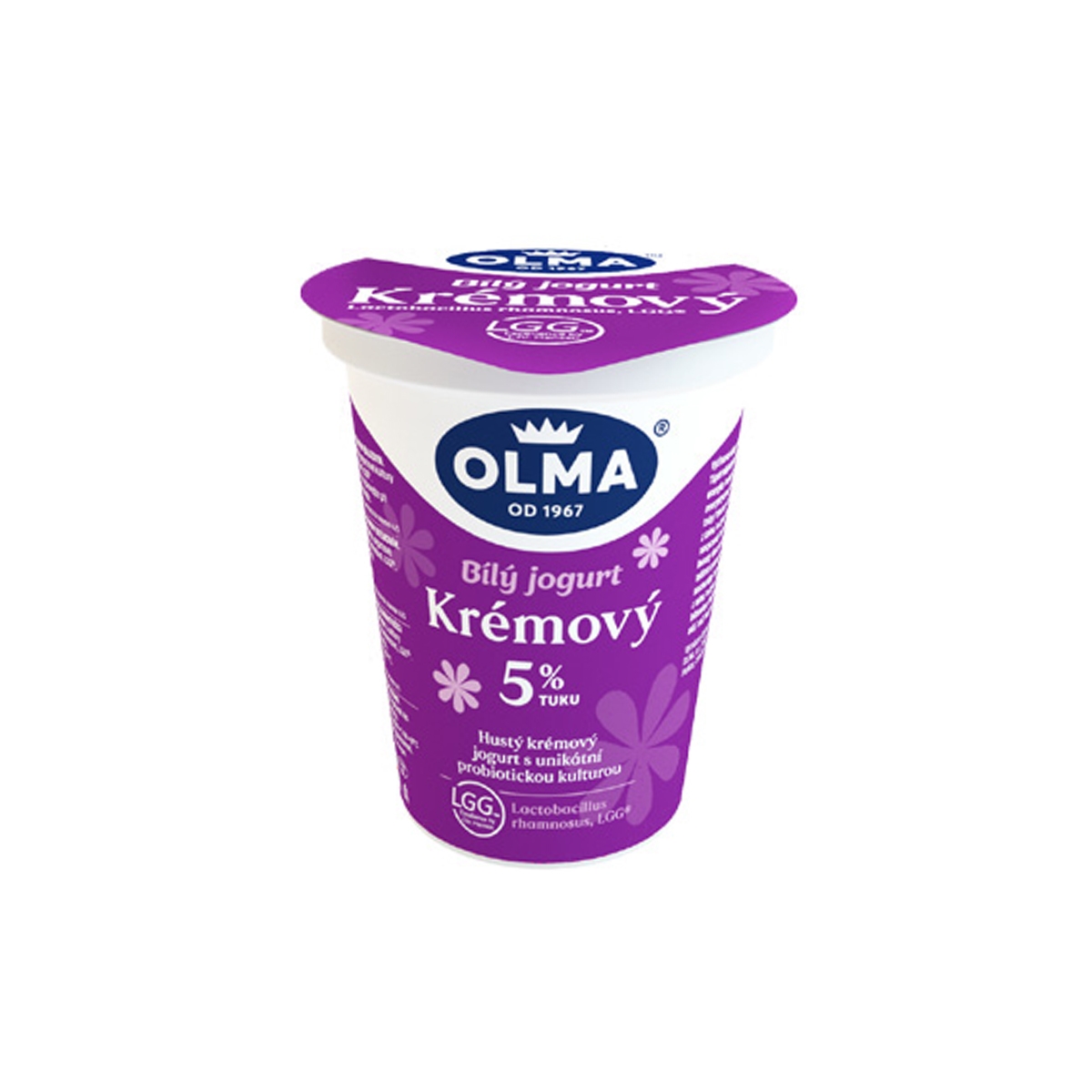 Krémový jogurt bílý 5% 400 g